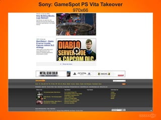Sony: GameSpot PS Vita Takeover
            970x66
 