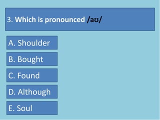 Games pronunciation ICT | PPTX