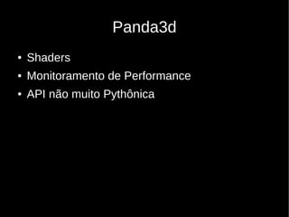 Desenvolvimento de Jogos em Python