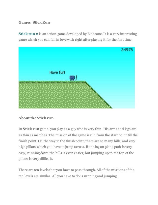 stick run 2
