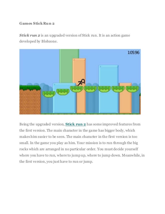 games stick run 2 stick run 2