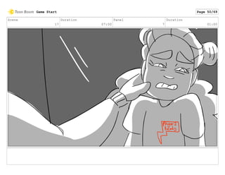 Scene
17
Duration
07:00
Panel
7
Duration
01:00
Game Start Page 50/69
 