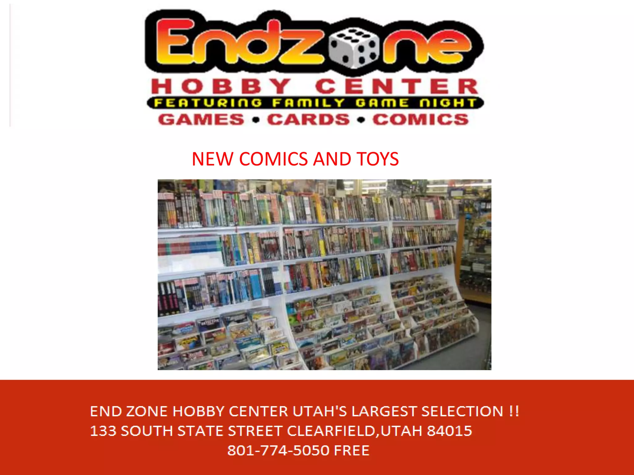 NEW COMICS AND TOYS