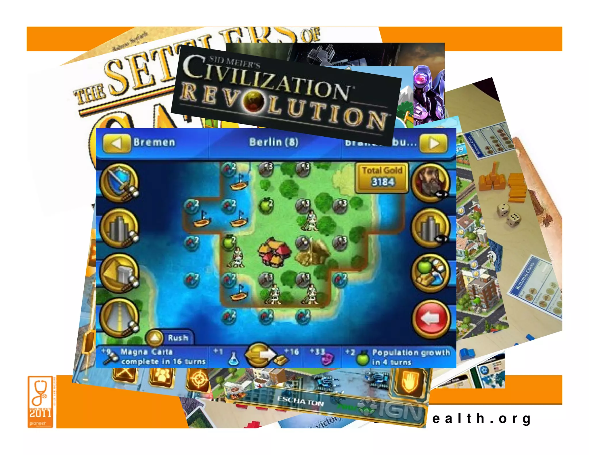 Played Lately…




    www.gamesforhealth.org
 