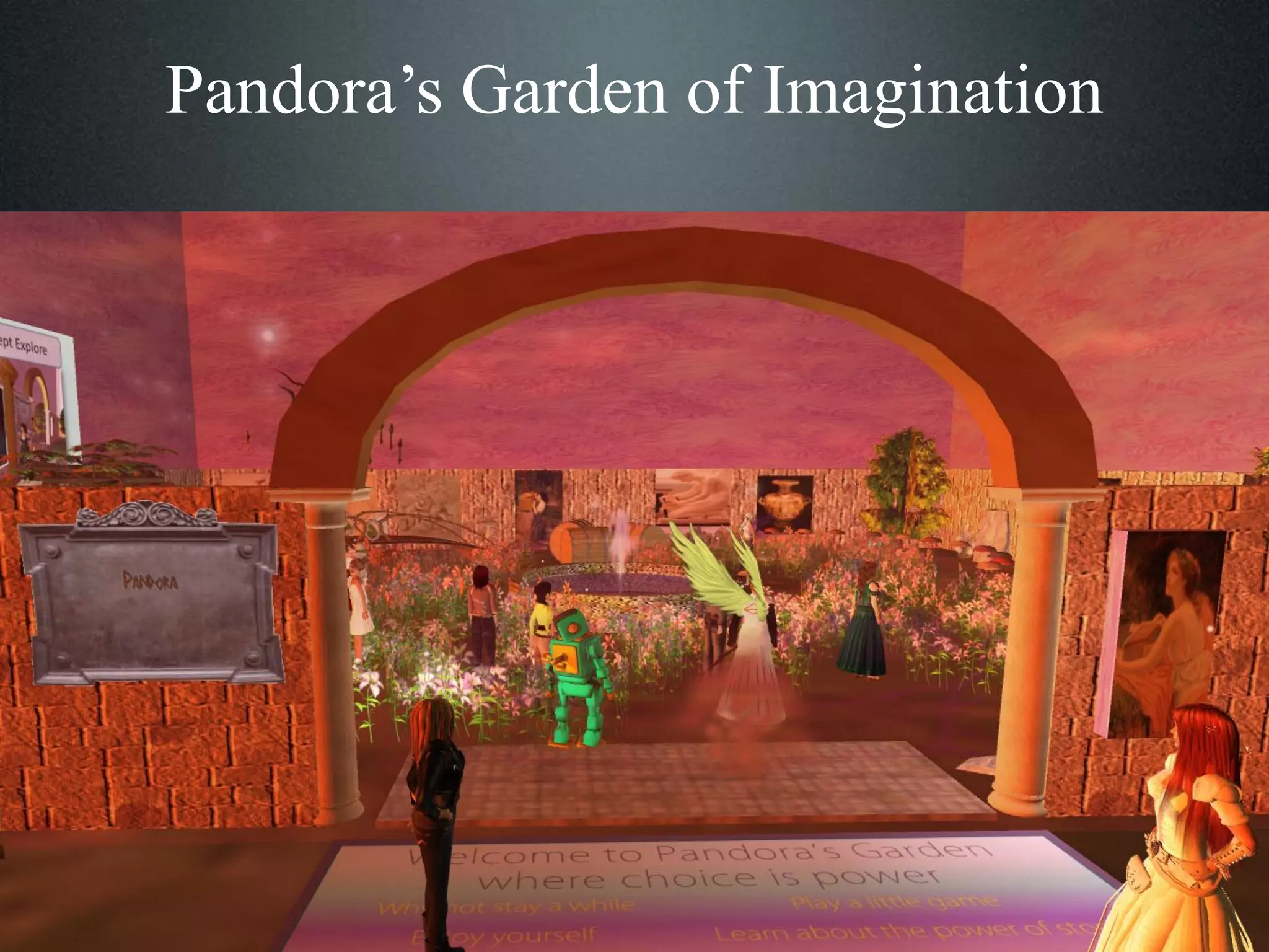 Pandora’s Garden of Imagination

 