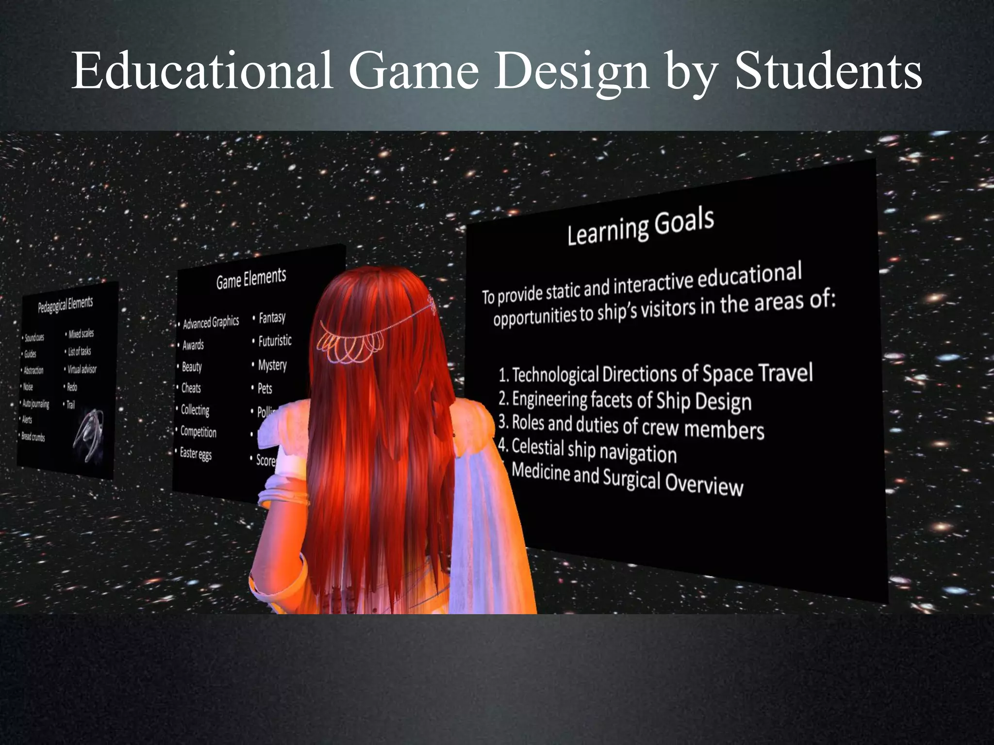 Educational Game Design by Students

 