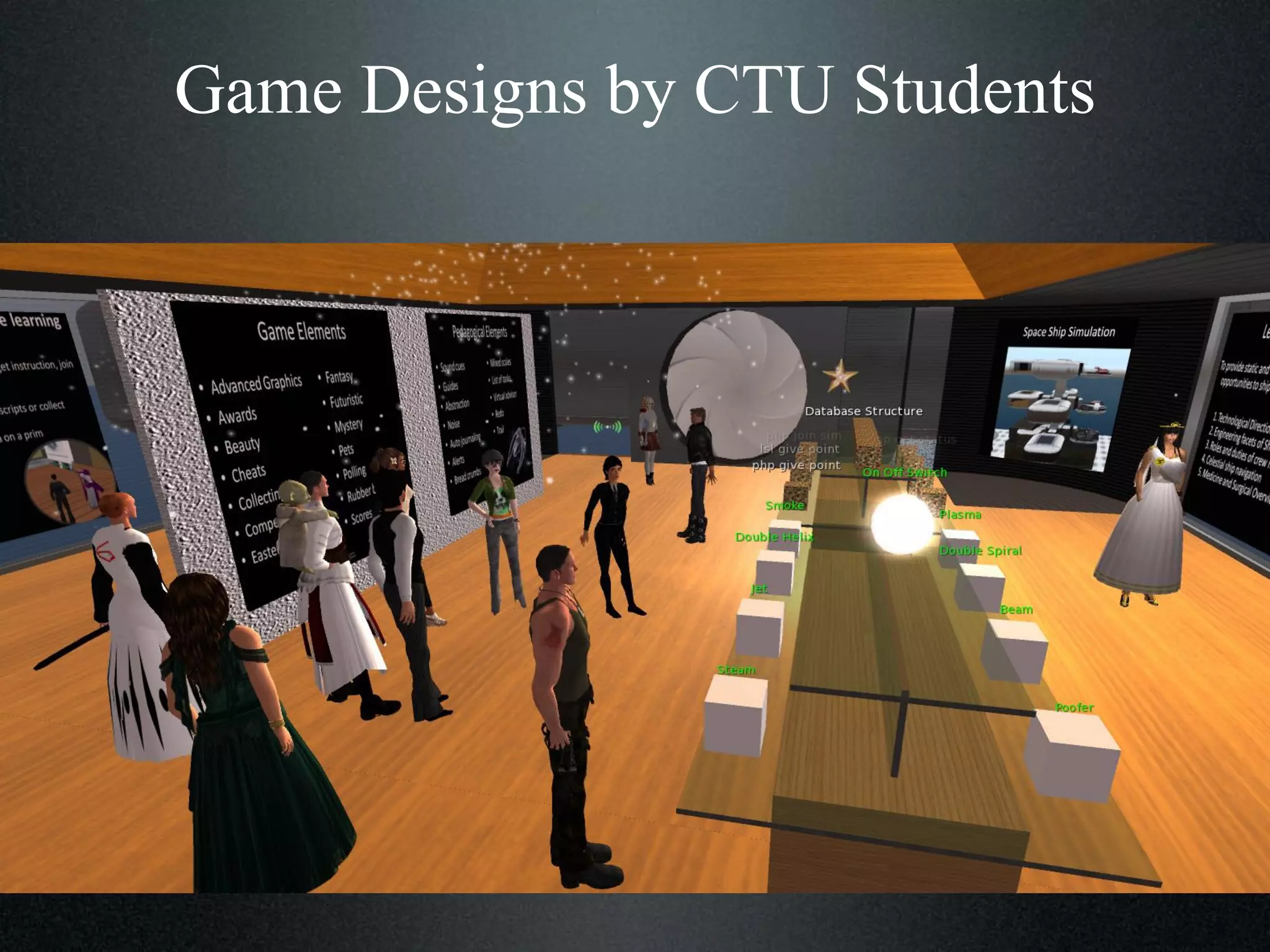 Game Designs by CTU Students

 