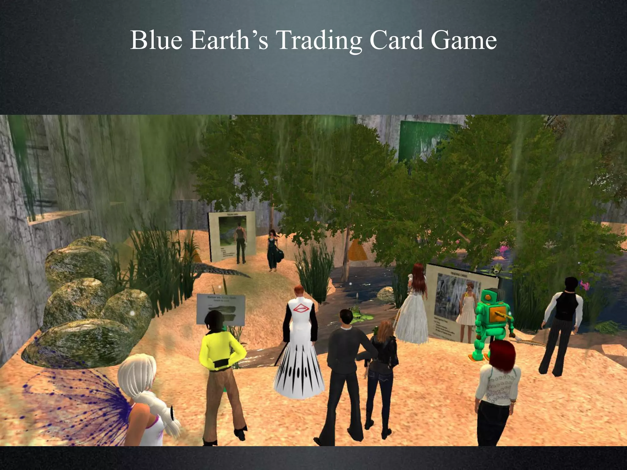 Blue Earth’s Trading Card Game

 
