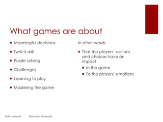 Game system design | PPTX