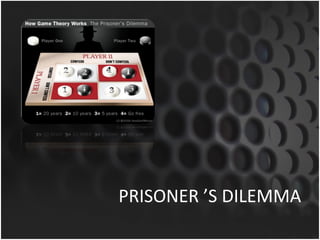 PRISONER ’S DILEMMA 