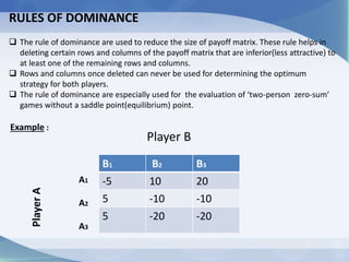 Game theory | PPTX