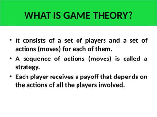 Game Theory: Strategic Decision-Making and Analysis Techniques | PPTX