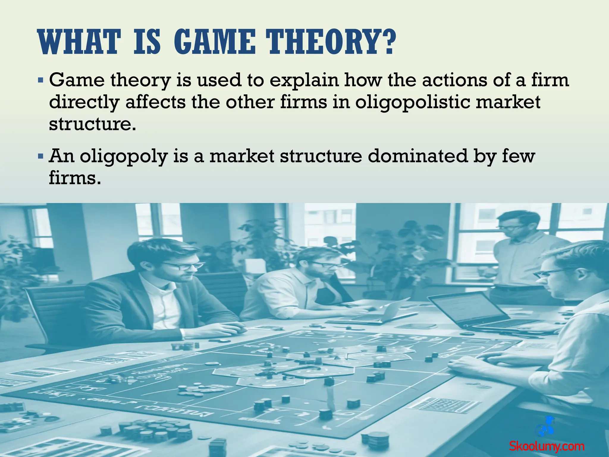 Game Theory (Dominant Strategy) | Market Structure | PDF