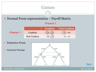 Game theory and its applications | PDF