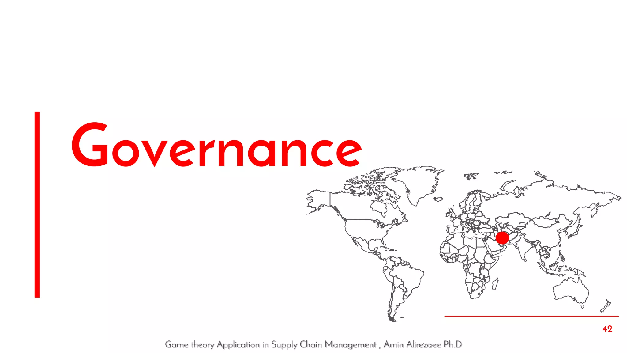 Game theory application in supply chain management | PPT