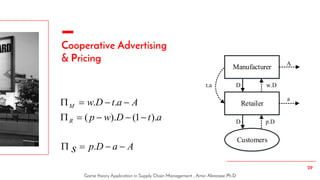 Game theory application in supply chain management | PDF