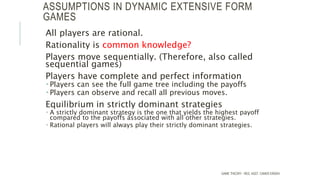 Game Theory Strategic Decision Making | PPTX