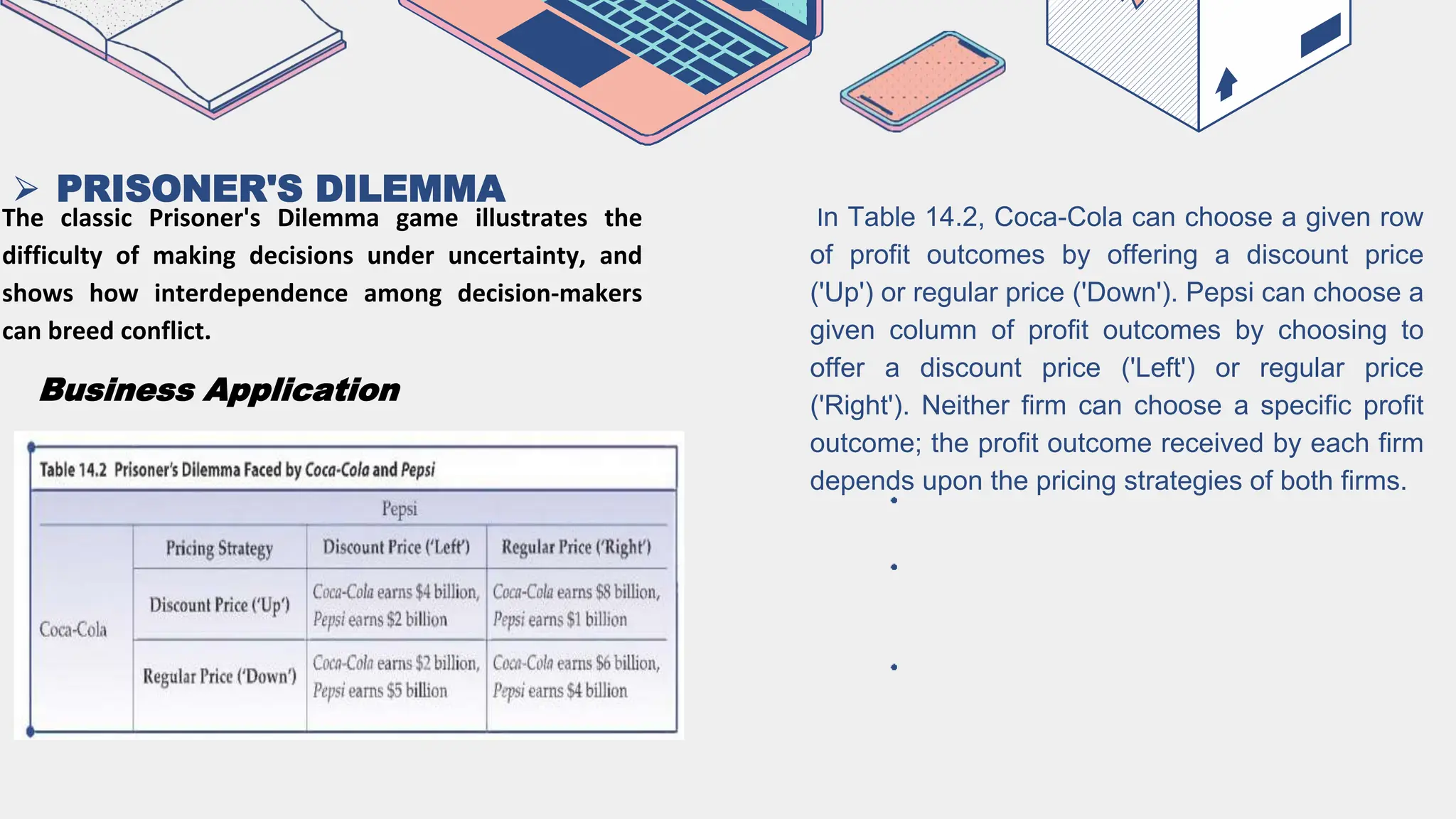 Prisoner's Dilemma: Coca-Cola vs. Pepsi Pricing Strategy