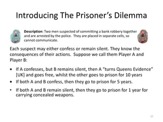Utility – Example (Exercise)Which would you choose? (Game is only played once!)10 million Yen      100% chance100 million Yen      20% chance54