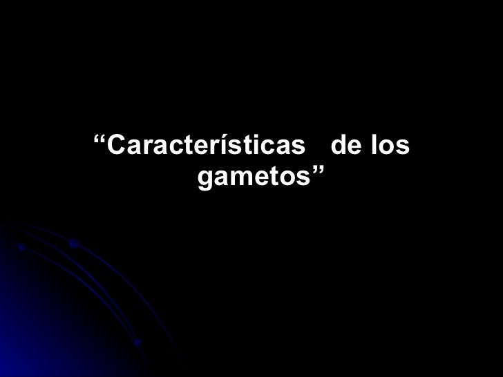 Gametogenesis 2 C