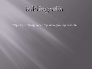•http://www.bioapuntes.cl/apuntes/gametogenesis.htm
 