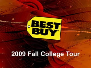 2009 Fall College Tour
 