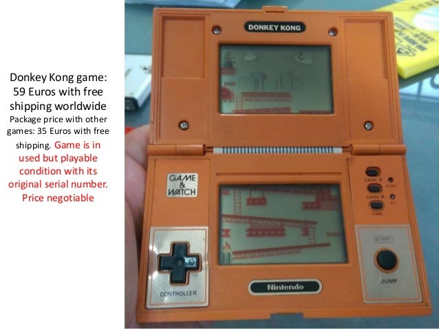 game and watch original price