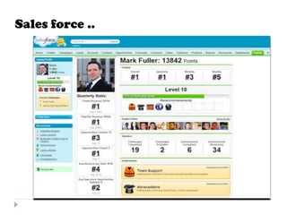Sales force ..
 