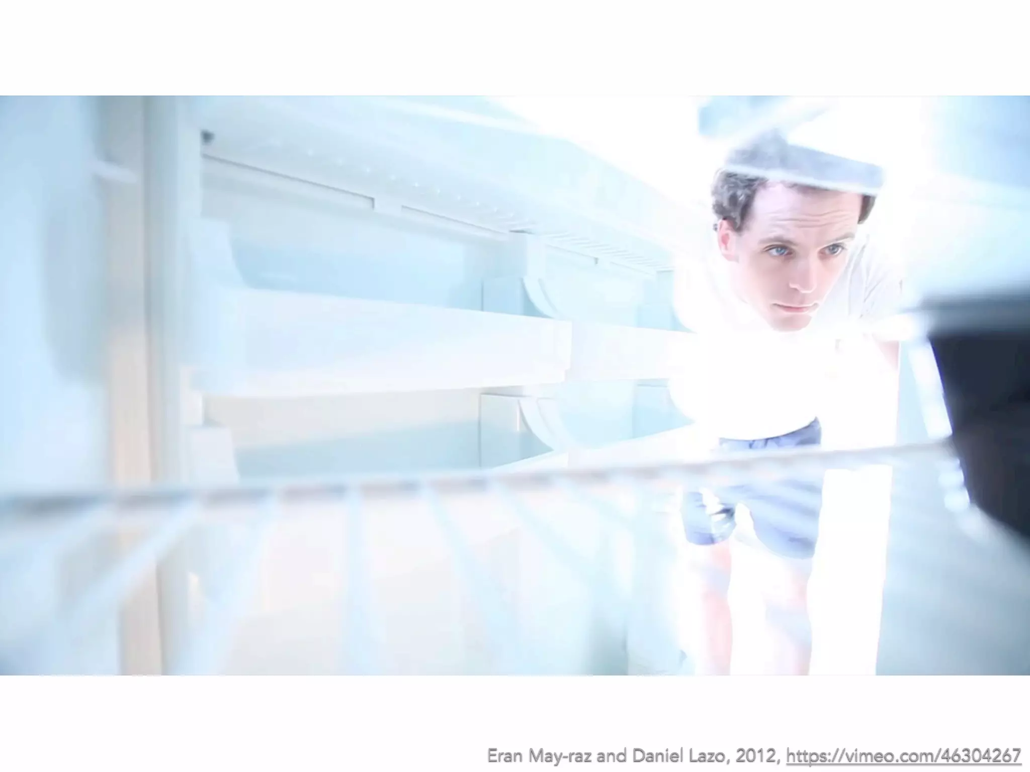 Eran May-raz and Daniel Lazo, 2012, https://vimeo.com/46304267
 