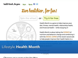 Lifestyle Health Month
 