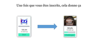 Une fois que vous êtes inscrits, cela donne ça 
 