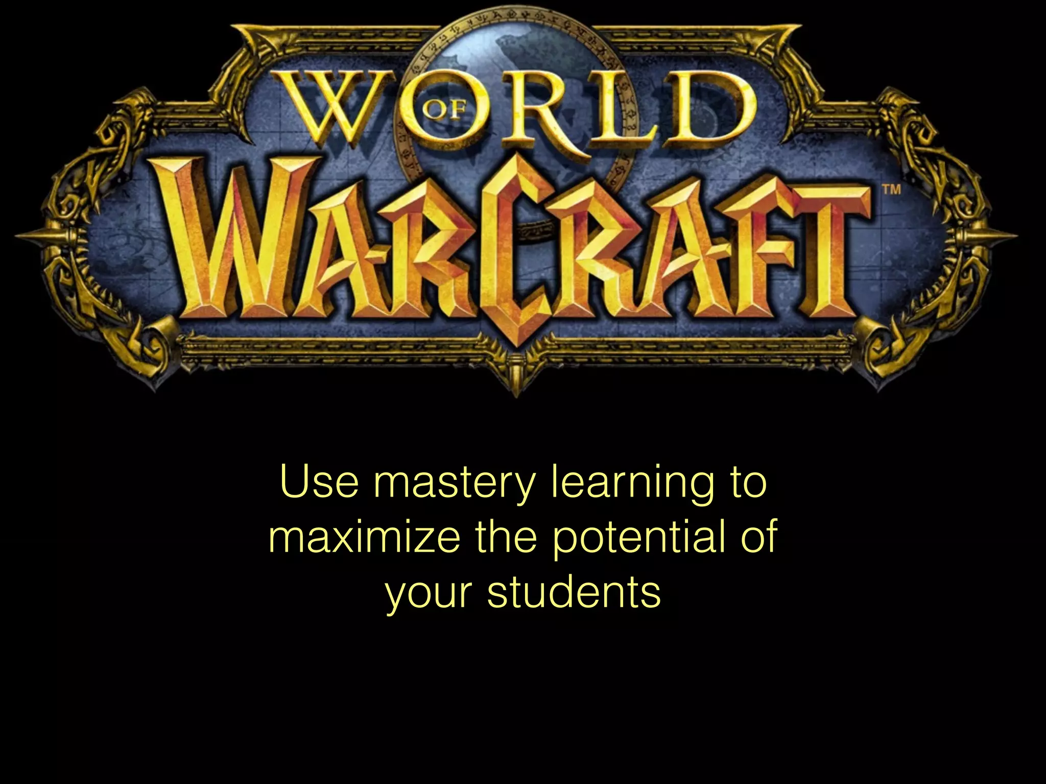 What if your students could
fail and not be penalized?
 