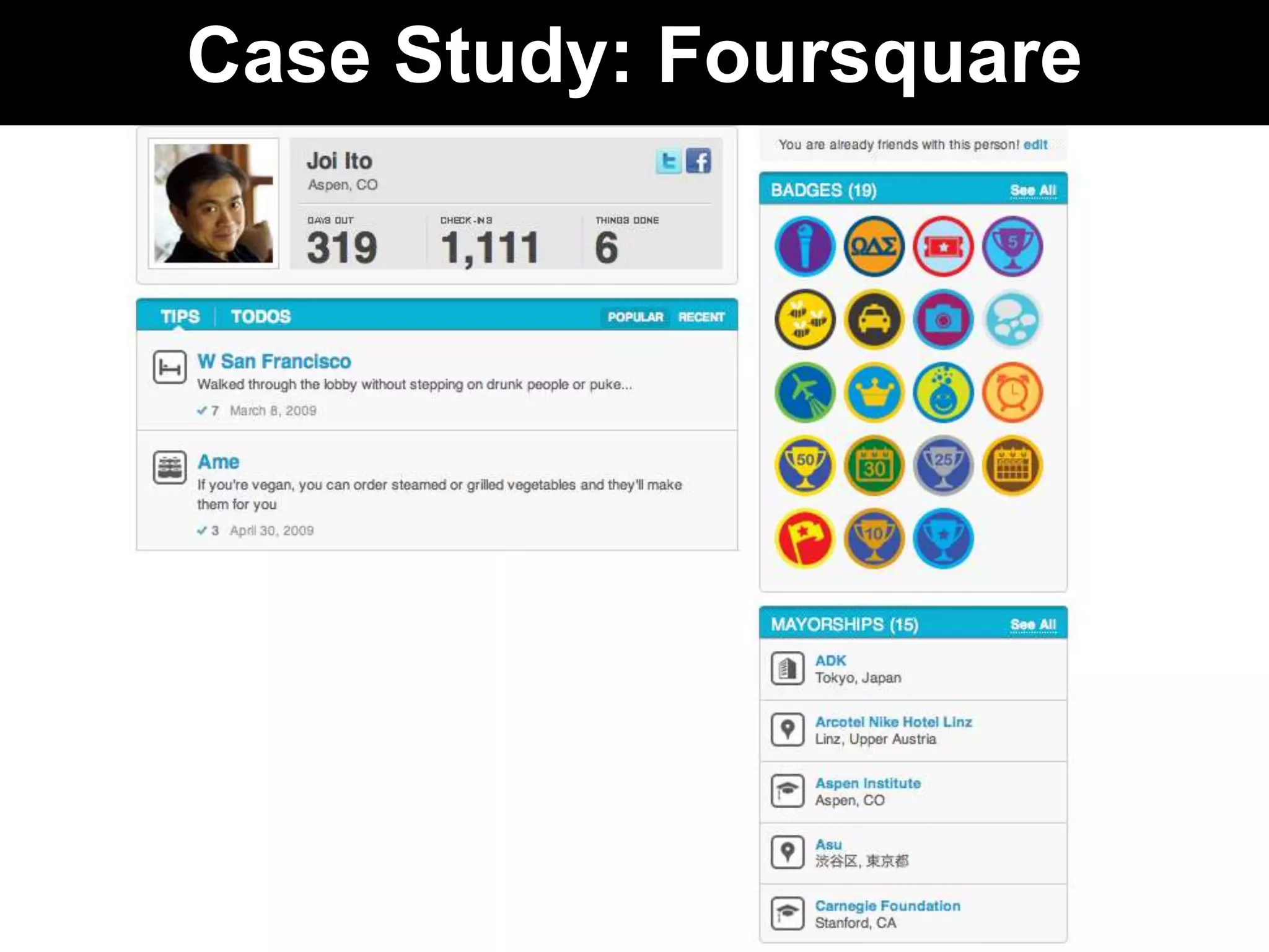 Case Study: Foursquare