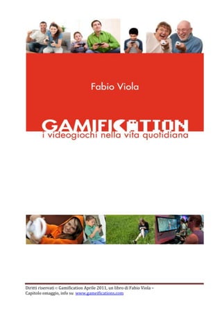 8<br />GAMIFICATION<br />Meccaniche di gioco nella vita quotidiana<br />Gamification è un termine ricorrente in quest’opera a partire dal titolo per giungere al nome di questo ottavo capitolo. Devo candidamente confessare che non si tratta di una mia invenzione lessicale. <br />Il 18 Febbraio 2010 nel corso dell’annuale Dice Conference a Las Vegas un intervento generò scalpore. “Design Outside the Box” è il titolo dello speech tenuto da Jesse Schell, fondatore di Shell Games Studio con 60 dipendenti e professore alla Carnegie Mellon University. Stupendo la platea composta da sviluppatori “tradizionali”, nei trenta minuti a disposizione ha dato vita e sostanza ad un nuovo approccio culturale basato sull’utilizzo di principi e meccaniche di game design all’interno di contesti non video-ludici. Salute, shopping, educazione sono alcuni degli infiniti settori in cui il paradigma è in grado di trasformare anche le azioni più noiose e ripetitive in qualcosa di divertente ed entusiasmante, un immenso massive multiplayer game nel corso delle 24 ore. <br />Ti lavi i denti correttamente al mattino? Ottieni 10 punti!<br />Fai colazione con i Corn Flakes? Altri 20 punti!<br />Utilizzi i mezzi pubblici per recarti al lavoro invece dell’auto? Il Comune ti assegna 50 punti!<br />Paghi regolarmente le tasse? Ottieni 10 punti!<br />Non si tratta di una invenzione futuristica degna di Star Trek. La disponibilità sempre maggiore di apparecchi “always connected”, la capillarità di smartphone GPS e la massificazione di Facebook rende possibile già oggi la nascita di iniziative in grado di gamificare la nostra esistenza.<br />Meccaniche di giocoDinamiche di giocoPuntiPremiLivelliStatusSfideAchievementsVirtual GoodsAuto espressioneLeaderboardsCompetizioneVirtual GiftCooperazioneBoss fine livelloAltruismo<br />Figura 79 - Pilastri della Gamification<br />Questo squarcio sul futuro ha dato impulso a svariate start up impegnate nel fornire consulenza e strumenti per rendere simil ludico ogni sito o progetto. Società come BunchBall, Gamify, BadgeVille sono nate per aiutare i proprietari di brand a servizi online ad inserirsi in questo nuovo mercato che nel 2015 dovrebbe valere 1.5 miliardi di dollari secondo le stime di M2 Research.<br />Nike Plus (Nike +)rappresenta uno dei migliori esempi commerciali di Gamification disponibile sul mercato. Con circa trenta euro si porta a casa un iPod Sport Kit, consistente in un sensore ed un trasmettitore. Il primo si inserisce in un apposito slot ubicato sotto la suola sinistra di numerose scarpe Nike da corsa. In alternativa è possibile agganciarlo alle stringhe di una qualsiasi scarpa sportiva mediante apposite custodie. Il trasmettitore, invece, si inserisce nello slot per la ricarica iPod e consente alla scarpa di comunicare col dispositivo Apple.<br />In tempo reale viene calcolata la velocità, i chilometri percorsi, le calorie bruciate e, se possessori di iPhone, anche la mappatura del tracciato e battiti  cardiaci.<br />A fine corsa, è possibile sincronizzare il proprio device al PC o Mac e scaricare tutti i parametri sul sito ufficiale www.nikeplus.com. In questo modo si contribuisce ad una immensa banca dati ed alla condivisione  delle proprie imprese sportive grazie alla pubblicazione automatica dei dati su Facebook o Twitter.<br />Nike + può considerarsi a tutti gli effetti un gioco all’interno di un contesto esterno perché risponde a quattro requisiti vincolanti:<br />Obiettivi: Il giocatore anela a raggiungere un determinato traguardo esplicitamente, o a volte implicitamente, stabilito dal creatore del prodotto. La sua presenza è fondamentale per conferire uno scopo al tutto. In una simulazione calcistica l’obiettivo sarà fare un gol più degli avversari, in Tetris riuscire ad allineare il maggior numero possibile di tetramini e via discorrendo.<br />Regole: Non sempre il fine giustifica il mezzo come rivendicava Macchiavelli ne “Il Principe”. <br /> Le regole stabiliscono dei paletti invalicabili ai quali i giocatori devono attenersi per raggiungere gli obiettivi.  In una partita a scacchi, ad esempio, i giocatori sono obbligatori a compiere una mossa per ciascuno. Chi viola il principio è fuor idal gioco. <br />Punteggio: Ogni gioco è correlato con un sistema di punti, livelli, barre varie che aiutano a capire quanto vicini si è all’obiettivo.<br />Divertimento: Il gioco è primariamente una forma di svago ed ha una ragion d’essere solo nel momento in cui il giocatore volontariamente partecipa ad una attività ed altrettamento liberamente può decidere di abbandonarla in qualsiasi momento.<br />L’obiettivo di Nike Plus è aiutare i corridori a tenersi in forma migliorando le proprie performance. Correre è un passatempo comune, aiuta a sentirsi meglio con se stessi ed a prevenire future malattie cardio-vascolari. Uno sport che non ha età ed è praticato ugualmente da uomini e donne. Uno dei principali impedimenti alla sua pratica è la motivazione. Passare dalla teoria al terreno si scontra spesso con la pigrizia, mancanza di stimoli ed altri fattori psicologici. Nike Plus in questo senso è un fantastico motivatore. Poter vedere in tempo reale il proprio andamento fornisce una gratificazione immediata ed aiuta il raggiungimento di prestazioni altresì impensabili. <br />Basta fare un giro sui forum di settore per leggere storie di persone che al primo utilizzo hanno tratto benefici insperati abbassando di alcuni secondi, se non minuti, il tempo di percorrenza di un tragitto praticato da anni. Ciascun corridore-giocatore può settare anche degli obiettivi individuali, ad esempio correre un determinato numero di chilometri in una settimana, bruciare 10.000 calorie in un mese o mantenere una certa andatura. Porsi obiettivi è uno degli strumenti motivazionali spesso usati nella vita quotidiana, e Nike lo ha ben capito!<br />Nike Plus incorpora anche delle regole. Ad ogni chilometro percorso corrisponde un punto guadagnato.<br />I punteggi sono accompagnati da una struttura a livelli attinta a piene mani dal mondo delle arti marziali. I punti concorrono all’avanzamento di livello: <br />Giallo: da 0 a 49km<br />Arancione: da 50 a 249 km<br />Verde:  ,da 250 a 999 km<br />Blu: da 1000 a 2449 km<br />Viola: da 2500 a 4999 km<br />Nero: +5000 km<br />La progressione non è uniforme, inizialmente si tende a salire in maniera agevole per poi imbattersi in asticelle sempre più alte. Un immenso gioco di ruolo legato al nostro benessere. <br />Non manca la Leaderboard, una classifica di tutti i runner Nike. Sin dalla notte dei tempi i videogiochi hanno adoperato il concetto di high score per mettere a confronto, in modalità asincrona, i partecipanti. Basti pensare ai cabinati da sala giochi e alla soddisfazione nel vedere il proprio nome nella Top 10 giornaliera per poi vantarsene con gli amici. Peccato che staccando la presa di corrente il tutto si riazzerasse, cosa che capitava di frequente anche per farsi dispetti. Ma questa è un’altra storia!<br />Tra i numerosi motivatori inseriti ve ne è uno che ricorda le armi speciali in uno sparatutto. “Power Song” si attiva pigiando il tasto centrale del proprio iPod, magicamente appare la canzone preferita pre impostata. Arma letale in grado di fornire extra energia per lo sprint finale o nel mezzo di una crisi di fiato. Proprio come in molti sparatutto storici dove ci venivano concesse delle bombe in grado di annullare tutti i nemici su schermo, particolarmente adatta nei momenti di caos supremo.<br />La risposta dei corridori a questo strumento è stata straordinaria. A due anni dal suo lancio commerciale nel 2006, oltre 1.2 milioni di utenti hanno condiviso le proprie performance sportive totalizzando 130 milioni di miglia (1 miglio=1.6 km) e bruciando tredici miliardi di calorie. Dal 2008 ad oggi, anche grazie alla possibilità di utilizzare iPhone ed iPod Touch mediante specifico software scaricabile, l’utenza è incrementata ulteriormente tanto da vantare una community online di oltre due milioni di utenti registrati.<br />Entrare a far parte di una comunità è un amplificatore di esperienze. Fissare degli obiettivi individuali senza poter coinvolgere amici, parenti e colleghi rappresenta a lungo andare un fattore di monotonia. Inoltre in un’epoca in cui tutti viviamo nei social network, non poter condividere le proprie imprese su Facebook o Twitter è estremamente penalizzante.<br />Ciascun utente può organizzare sfide e cooperazioni sulle scale più disparate: competere con la moglie sui chilometri percorsi, sfidare l’intero ufficio o addirittura competizioni con centinaia o migliaia di persone, ad esempio Uomini contro Donne dove tutti possono accedere e fornire il proprio contributo.<br />Figura 80 - Nike+ Mini.<br />L’avatar è un altro elemento attinto a piene mani dal patrimonio tradizionale dei videogiochi. Sul sito nikeplus.com è possibile adottare un proprio alter ego virtuale da personalizzare e rendere il più vicino possibile alle nostre sembianze reali. Il “Mini” accompagnerà l’esperienza nel corso del tempo mutando il proprio stato d’animo in relazione all’attività del corridore. Nei periodi di inattività lo vedrete spesso sbuffare e stilettarvi con frasi ad effetto, al contrario macinando chilometri si atteggerà e sarà entusiasta.<br />L’introduzione di questo elemento è stato accolto positivamente dalla community con commenti tipo:<br />“I just LOVE my Nike Mini! Thanks for giving us the option to add notes about our runs. Keeping tabs is so vital to staying focused on my goals. Now I just wish my Nike heart rate monitor integrated with my Nike+ adapter”.<br />L’avatar rinforza le sensazioni positive, stimola gli appassionati, in questo caso di corse, a ricordarsi di questo loro hobby né incentive la costante adozione.<br />Ultimo elemento da prendere in considerazione è la funzione “Nike+ Coach”. I principianti vengono spesso aiutati in ogni aspetto della vita. I game designer sono diventati maestri mediante l’adozione di Tutorial, veri e propri livelli interattivi di prova durante i quali i giocatori prendono confidenza con il sistema di comandi, con la missione, con le ambientazioni in maniera indolore.<br />In egual misura i coach virtuali Nike assistono i neo iscritti a stilare un calendario di allenamenti in grado di introdurli pian piano verso questa disciplina.  Tra le proposte vi è “Dalla Camminata alla Corsa”, studiato per tutti quelli che si avvicinano alla corsa per la prima volta. Questo programma di dodici settimane combina sessioni di camminata e di corsa per raggiungere l’obiettivo finale di venticinque minuti consecutivi di corsa. L’utente potrà settare la data di inizio e poi studiare uno specifico grafico che mostra l’evoluzione delle prestazioni.<br />Connected Toys<br />Nel 2009 l’industria mondiale dei giocattoli ha generato un fatturato di 80 miliardi di dollari con un trend di crescita quasi piatto nell’ultimo triennio. Usa, Giappone e Cina rappresentato i mercati chiave di questo genere di intrattenimento ben conosciuto in tutto il mondo. L’Italia, stando all’istituto Research in Cina, non rientra nella Top 10 mondiale dei consumatori.<br />Rispetto ai fasti del passato, i giocattoli hanno risentito pesantemente della concorrenza dei videogiochi ed in generale di tutte le forme interattive di intrattenimento. In un precedente capitolo si è ben evidenziato come in UK il regalo natalizio più desiderato fino agli anni 2000 fosse appunto un qualche tipo di giocattolo per poi cedere il passo alle console e relativi software.<br />Per far fronte a queste rinnovate richieste dell’utenza, i produttori di giocattoli hanno iniziato ad esplorare nell’ultimo biennio un nuovo paradigma che miscela parte fisica e digitale per creare ai “Connected Toys”.  Giocattoli connessi alla rete con vari livelli di integrazione, tutti accomunati dalla necessità di consentire un binomio reale/virtuale. Così facendo si offre un’esperienza ludica allungata nel tempo e molto più vicina alle necessità della Generazione Digitale.<br />Webkinz è una linea di peluche lanciata nel 2005. Fin qui nulla di insolito. L’idea geniale dell’azienda canadese Ganz è stata quella di permettere ai bambini di allevare virtualmente un peluche. Nell’etichetta apposta sull’animaletto è contenuto un codice segreto con il quale l’acquirente diventa proprietario di un peluche virtuale cui dovrà prestare le proprie cure. La connessione al pannello di accesso del sito internet www.webkinz.com  è gratuita per la durata di un anno. Per partecipare all’evoluzione, il bambino dovrà guadagnare della moneta virtuale e partecipare a diverse attività del sito (giochi e quiz in larga parte a natura didattica), che gli permetteranno di cambiare lo spazio vita del peluche e di apprendere nuove attitudini. La comunità è grandissima e le iterazioni tra gli utenti del sito sono multiple, assolutamente sicure e controllate grazie al sistema di frasi pre-costruite.<br />Milioni di bambini tra i sei ed i tredici anni, target di riferimento, hanno accolto a braccia aperte questa sperimentazione con l’approvazione dei genitori. Tra i tanti commenti sui forum italiani ne riporto uno:<br />Io li ho comprati per i miei figli. Gli Webkinz sono davvero fantastici perche uniscono la piacevolezza di un peluche ad un sito costruito con vera attenzione ai particolari. Infatti i miei figli hanno acquisito dimestichezza nell’utilizzo del computer e si sono arrichiti di sapere utilizzando i moltissimi giochi di natura didattica. Il Quizzy Question Corner da la possibilità di migliorare il proprio inglese, ci sono giochi di logica e matematica. Insomma è veramente utile. Niente a che vedere con “i cuccioli cerca amici” veramente deludente.<br />Ganz è stata geniale. Ha abbinato decenni di know how nel settore tradizionale dei peluche al fenomeno crescente dei mondi virtuali per bambini, Club Pinguin di Disney su tutti. Nel 2007 in Google USA il termine Webkinz è risultato essere il quinto più ricercato in assoluto, addirittura superando Youtube.  Il risultato è stato positivo, i pupazzi hanno goduto e godono tuttora di popolarità nel mondo ed il meccanismo incentiva il continuo rinnovo del parco giocattoli. Infatti, ogni dodici mesi si estingue l’abbonamento online e l’unico modo per rinnovarlo è acquistare l’ennesimo peluche per la gioia dei pargoli e per le tasche, si fa per dire, dei genitori.<br />Figura 81 - Immagine familiare di Webkinz.<br />Un livello maggiore di integrazione è presente in Virtual Masters Real, accessorio prodotto da Tomy per il mercato giapponese.  Si tratta di un giocattolo/videogioco basato sulla realtà virtuale in grado di riprodurre le sensazioni della pesca.  L’azienda conta di vendere circa 300.000 esemplari durante il primo anno, facendo leva sull’amore del Sol Levante verso questo passatempo e la cronica mancanza di tempo dei giapponesi, spesso bloccati nel proprio appartamento da problemi economici e lavorativi.<br />Il gadget presenta un cuore centrale dotato di display LCD a colori, una manovella laterale ed una piccola antenna in stile canna. <br />La fotocamera integrata e la realtà aumentata consentono di giocare in qualsiasi ambiente, compresa la propria casa. Il giocattolo riconosce gli oggetti inquadrati e li converte in pesci similari per stazza e/o colore materializzando sessioni di pesca pressoché illimitate.<br />Un chip audio e un sistema di vibrazioni aiutano poi il giocatore a immedesimarsi nella parte. Fruscii, rumore della lenza e del mulinello sono fedelmente riprodotti al modico prezzo di 79 dollari.<br />Il futuro del gioco su TV<br />Il mio salotto è un groviglio di cavi inenarrabile.  Nel mobiletto porta tv trovano posto due console con relative periferiche; Wii e Xbox 360 col loro carico di cavi di alimentazione prese scart, cavo di rete che attraversa la stanza interfacciando la console con il router. Sopra al televisore sono visibili la barra Wii e il sensore Kinect per il gioco a corpo libero. Nel secondo vano trova posto il decoder Sky HD. Ancora più in basso il lettore blu ray a sua volta agganciato ad un sistema dolby surround. <br />Questa sovrabbondanza di apparecchi è anti-estetica, poco funzionale durante le pulizie e spesso, quando lo switch, fa le bizze, sono costretto a inserire e disinserire prese HDMI col rischio di usura e corto circuito. <br />Il televisore può ambire a diventare un contenitore tout court di cinema, videogiochi, musica, internet?<br />La risposta arriva dall’analista Futuresource, ben il 99% delle case in Europa occidentale avrà una “connected tv” entro il 2015.<br />Figura 82- Penetrazione connected device (fonte Futuresource Consulting).<br />Indipendentemente dal dato numero, che alcuni analisti ricollocano al ribasso, una tendenza è ormai in atto. Le tv connesse hanno come tratto distintivo il collegamento al doppino telefonico cui, si sommano sistemi operativi e potenze di calcolo precedentemente assenti. Una nuova tecnologia in grado di abbattere gli elevati costi di apparecchi esterni dando vita ad un prodotto “All in One” di facile fruizione per tutto il nucleo familiare. Dal bambino di pochi anni all’anziano, tutti hanno dimestichezza con la televisione e la sua periferica, ovvero il telecomando.<br />L’accesso ad internet illimitato apre le porte ad un’assimilazione col mondo del web via PC con profonde ripercussioni anche nei videogiochi. Per rimanere in ambiti a noi vicini, il passaggio dall’esperienza single player al multiplayer.<br />Le manifatture televisive come Samsung, Sony e Sharp stanno accelerando la corsa a queste “Smart TV”.  La denominazione non è casuale, ha forti analogie con “Smart Phone”. Le televisioni intelligenti rappresentano la prossima decade, un salto tecnologico e distributivo paragonabile all’evoluzione dal mobile gaming allo smartphone gaming. <br />Da pochi broadcaster si passerà ad una moltitudine di contenuti erogati da soggetti diversi, il risultato finale sarà la parcellizzazione dell’esperienza a schermo e, ad oggi, la frammentazione delle piattaforme: Apple Tv, Google Tv ed una serie di piattaforme proprietarie come la “Net Tv” di Philips.<br />Il produttore olandese ha equipaggiato i Philips LED Serie 7000, 8000, 9000 e Cinema 21:9 Platinum, i lettori Blue-ray Serie 8000 e 9000 e i sistemi di home theater Immersive Sound HD con la piattaforma Net Tv. <br /> Nell’offerta italiana di contenuti video, news, lifestyle ed entertainment disponibili gratuitamente per l’utenza, ha fatto capolino il primo videogioco.<br />Ancient Legion, sviluppato dall’italiana DigitalFun, è il primo tv game di nuova generazione nato e pensato per sfruttare al meglio le potenzialità del collegamento ad internet. Un balzo avanti rispetto alla classica proposta di giochi stand alone interattivi da anni disponibili su Sky, Fastweb e Mediaset Premium. Dai generi puzzle, carte e piattaforme, la connettività abilita nuove esperienze ludiche.<br />Ancient Legion permette ai giocatori di immergersi in un mondo fantasy, svolgere missioni, evolvere il proprio eroe, acquisire poteri magici, incantesimi, armi e armature per competere fra loro in sfide, battaglie e tornei. E inoltre possibile frequentare la chat di gioco, arruolarsi in clan e gilde e comunicare con tutti i giocatori tramite piccioni viaggiatori.<br />Armati di telecomando, è possibile gestire il proprio eroe virtuale nel difficile viaggio tra i regni del gioco dove combattimenti e cooperazioni lo aiuteranno ad evolvere le statistiche personali. La connessione internet consente di interagire con altre migliaia di giocatori, un immenso MMORPG alla stregua di World of Warcraft. <br />Ho avuto la fortuna di partecipare al progetto in qualità di Vice Presidente di DigitalFun sin dagli esordi nel 2007. Volevamo partorire un rpg in grado di girare “cross platform” sui device connected di nuova generazione avendo intuito la futura frammentazione dell’esperienza tra cellulari, smartphone, televisioni, Facebook e qualunque altra diavoleria il mercato fosse stato in grado di sfornare.<br />I primissimi risultati in ambiente wap furono sorprendenti. L’idea fu originariamente sposata dall’operatore Wind che decise di proporlo come servizio interno alla propria base utenza. Centinaia di migliaia di giocatori si avvicendarono nei primi due anni dando vita al più grande MMMORPG, dove la M aggiuntiva sta per Mobile. Nello stesso periodo Ancient Legion fatturò quasi 500.000 euro, divenendo di fatto il primo free2play di successo in Italia. In seguito il titolo venne lanciato anche su Vodafone e 3, per poi sbarcare su Facebook e iPhone sebbene con minori fortune.<br />La smart tv rappresenterà un terreno di conquista per sviluppatori indie e produttori di titoli casual, ma anche il pubblico hardcore potrà beneficiare di questa evoluzione tecnologica.<br />Onlive è un progetto potenzialmente distruttivo. Il 17 giugno 2010 ha debuttato commercialmente negli Stati Uniti promettendo la rivoluzione attraverso l’abbattimento delle barriere fisiche. Il servizio di “cloud gaming” non richiede nessuna console o supporto fisico come dischetti e cartucce. Addirittura nessun download! Tutto è basato sullo streaming di titoli di qualità console direttamente sul proprio PC, smartphone o televisore, una Youtube dei giochi. L’unica richiesta imprescindibile è una banda minima di 3mbit, soglia ormai comune negli Stati Uniti ma ancora acerba in Europa dove il progetto partirà a fine 2011 nella sola UK per poi allargarsi al resto del Continente.<br />Nel dicembre 2010 la start up americana ha immesso sul mercato un piccolo adattatore, “MicroConsole Tv Adapter” venduto a 99 dollari, da collegare alla televisione ed al cavo di rete. Istantaneamente si è pronti per accedere alla pletora di titoli AAA messi a disposizione da una ventina di Publisher famosi: Ubisoft, Take Two, Codemasters, Atari, THQ, Warner Bros per citarne alcuni. In tre minuti si installa la periferica grande circa quindici centimetri ed ulteriori quindici secondi sono necessari allo Start del gioco.<br />L’evoluzione della piattaforma è affascinante. Nei primi sei mesi un qualsiasi PC diventava strumento d’accesso ai giochi in streaming. L’indubbio vantaggio risiede nel far girare Mafia II su computer obsoleti, privi dei requisiti tecnici oggi fondamentali per far girare dei titoli di nuova generazione. L’innovazione Onlive semplificava uno dei problemi alla base della morte del mercato PC Games nei negozi. Anche un comune personal computer rappresenta una barriera di ingresso. Il gradino evoluto successivo è rappresentato dal MicroConsole Tv Adapter. Con l’equivalente  di ottanta euro si trasforma per la prima volta il televisore in una console. Titoli di altissima qualità, a 1080p in alta definizione con velocità di sessanta frame, in grado di girare su una semplice scatoletta. Il paragone con la concorrenza viene immediato, Sony, Microsoft e Nintendo non potranno mai competere sul fronte del prezzo. <br />La digitalizzazione dell’esperienza consente nuove forme di commercializzazione. Non solo il classico modello di “pay per play” ma anche demo e “rental”. Prima di acquistare il prodotto in versione completa è sempre possibile provarne una versione dimostrativa giocabile. Se questo non fosse sufficiente, gran parte della line up è “affittabile” per tre o cinque giorni. In un arco compreso tra le 72 e le 120 ore, è possibile godersi la versione “Full PlayPass” ad un prezzo variabile dai 3.99 e 8.99 dollari. Per molti titoli questo sistema potrebbe essere più che sufficiente per avere un’adeguata esperienza ludica, altri ancora saranno incentivati al passaggio a prezzo pieno per godere al meglio dell’aspetto multiplayer nel corso del tempo.<br />Dare all’utenza l’idea che sia essa a scegliere il costo e il tipo di fruizione è un vantaggio competitivo enorme. Onlive lo ha capito bene, e da Febbraio ha introdotto una quarta modalità di interazione. “PlayPack” è un abbonamento mensile da 9.99 dollari che consente all’utente di accedere in maniera illimitata ad una libreria di titoli. Gli inglesi la definirebbero “All you can eat”, possibilità di godersi decine di titoli, non sono incluse le ultime novità, ad un prezzo vantaggioso.<br />L’idea non è certo nuova, si è parlato di offerte similari lanciate da Netflix nel mercato dei DVD o in ambito mobile con operatori telefonici che offrivano vantaggiosi abbonamenti per fare il pieno di contenuti su telefonini. In qualsiasi segmento venga applicata, questa strategia porta sempre all’allargamento del bacino di utenza, soprattutto quelle persone basso spendenti estremamente sensibili alle fasce di prezzo. Già nel mondo fisico dei videogiochi il fenomeno è noto. L’edizione Platinum dei titoli Playstation ha portato nelle case di milioni di persone titoli di qualità, ormai datati, grazie al dimezzamento del costo di vendita al pubblico. Poi ci hanno pensato le grandi catene commerciali a svendere l’invenduto accatastando in ceste decine di titoli, addirittura a 4.99 euro!<br />La totale digitalizzazione dell’esperienza consente ad Onlive di esasperare la politica commerciale con offerte da 9.99 dollari. Non vi sono più i costi di packing per i Publisher, i punti vendita vengono totalmente saltati, nessuna royalty per i proprietari di console, un mix esplosivo in grado di “regalare” ai giocatori prodotti come NBA 2K10 e F.E.A.R. 2 a prezzi irrisori.<br />L’ultimo tassello evolutivo si compirà nel 2011 quando la piattaforma sarà totalmente “smaterializzata”. L’architettura software ed hardware verrà inserita direttamente in strumenti d’uso comune. L’annuncio è stato dato nel corso del Computer Entertainment Show di Las Vegas, i televisori (VIA-Plus), lettori Blu-Ray e tablet Vizio supporteranno lo standard rendendo possibile il gioco istantaneamente mediante il semplice utilizzo del pad.<br />E’ prevedibile un sempre maggiore supporto da parte dei produttori hardware, alla stregua di quanto già accade con i servizi digitali Netflix e Pandora. <br />