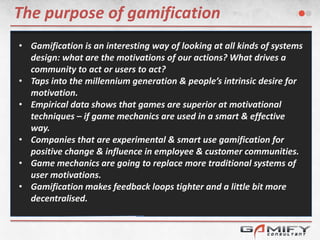Principles of Gamification Presentation | PPTX
