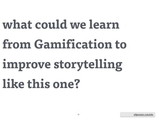 ulfgruener.de | 201563
Storytelling
The perfect story creates different effects simultaneously:
• organizes and simplifies
• provides context and relevance
• creates emotions
• visualizes, creates images and improves memory
• creates trust between author and audience
• leads to action (for example: commenting, sharing ...)
http://www.reachstoryu.com/about/ ulfgruener.com/edu
 