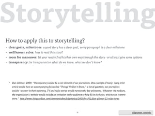 ulfgruener.de | 201575
let's go, play!
adapt the the techniques of
Gamification for
your TV/Radio/Online
immersive storytelling
ulfgruener.com/edu
see all my presentations at http://de.slideshare.net/ulghh/
 
