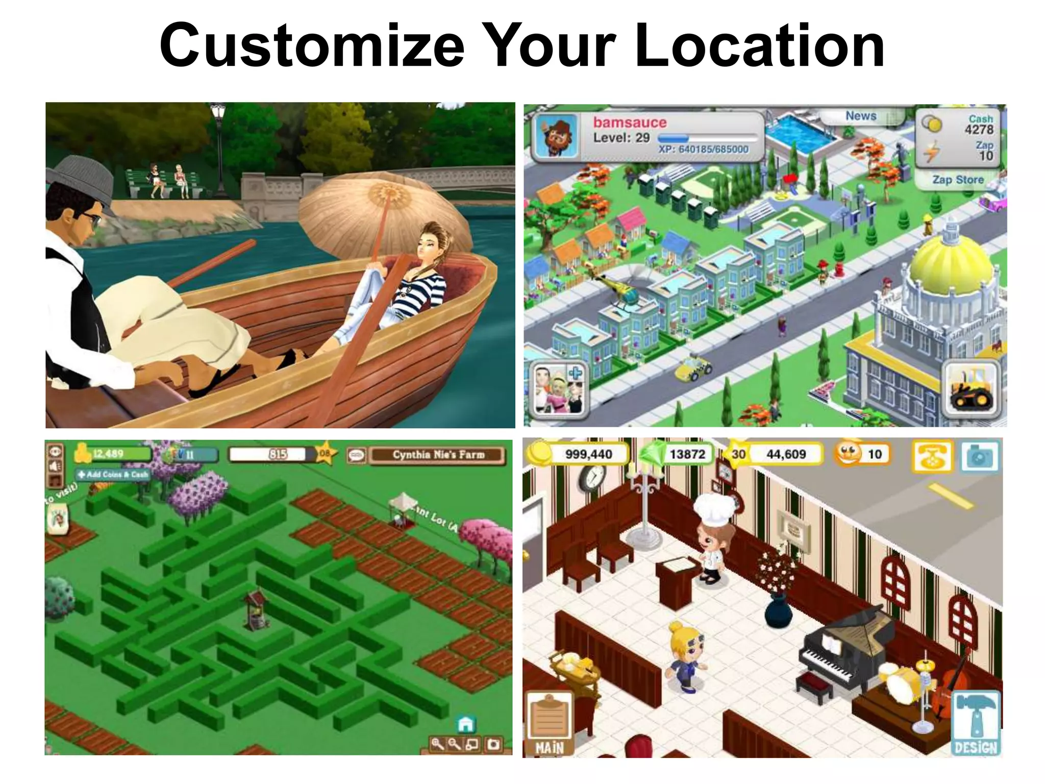 Customize Your Location
 
