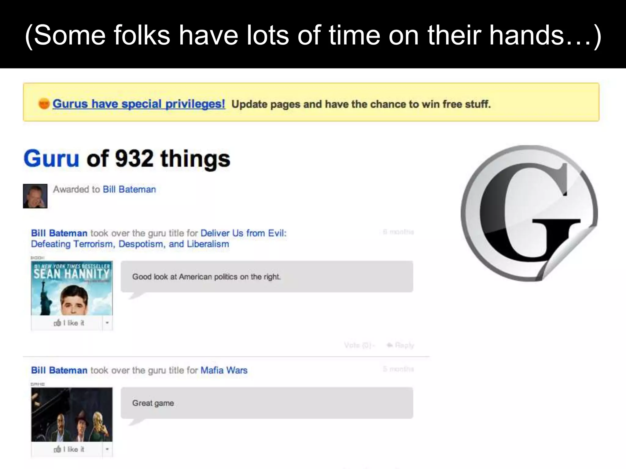 (Some folks have lots of time on their hands…)
 