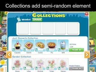 Collections add semi-random element
 