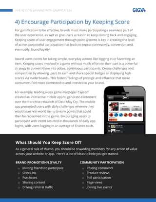 White Paper: Winning with Gamification | PDF