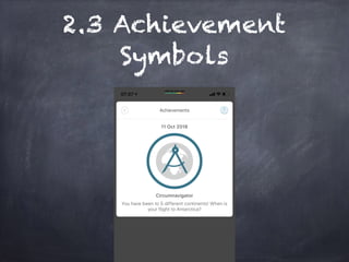 2.3 Achievement
Symbols
 
