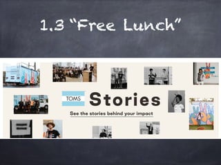 1.3 “Free Lunch”
 