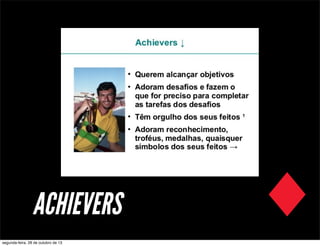 ACHIEVERS
segunda-feira, 28 de outubro de 13

 