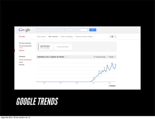 GOOGLE TRENDS
segunda-feira, 28 de outubro de 13

 