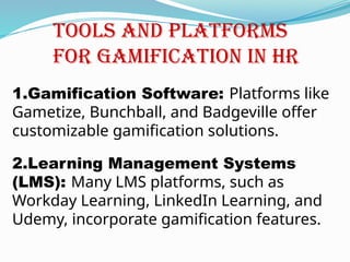 Gamification in HR presentation, ........ | PPTX