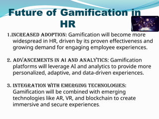 Gamification in HR presentation, ........ | PPTX