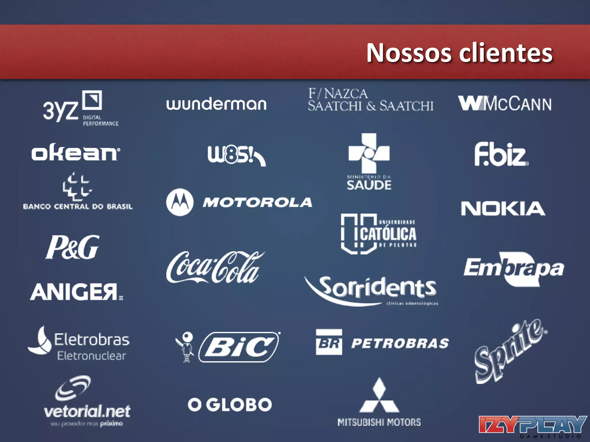 Nossos clientes
 