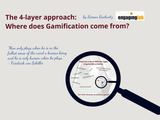 Gamification 4 layer approach