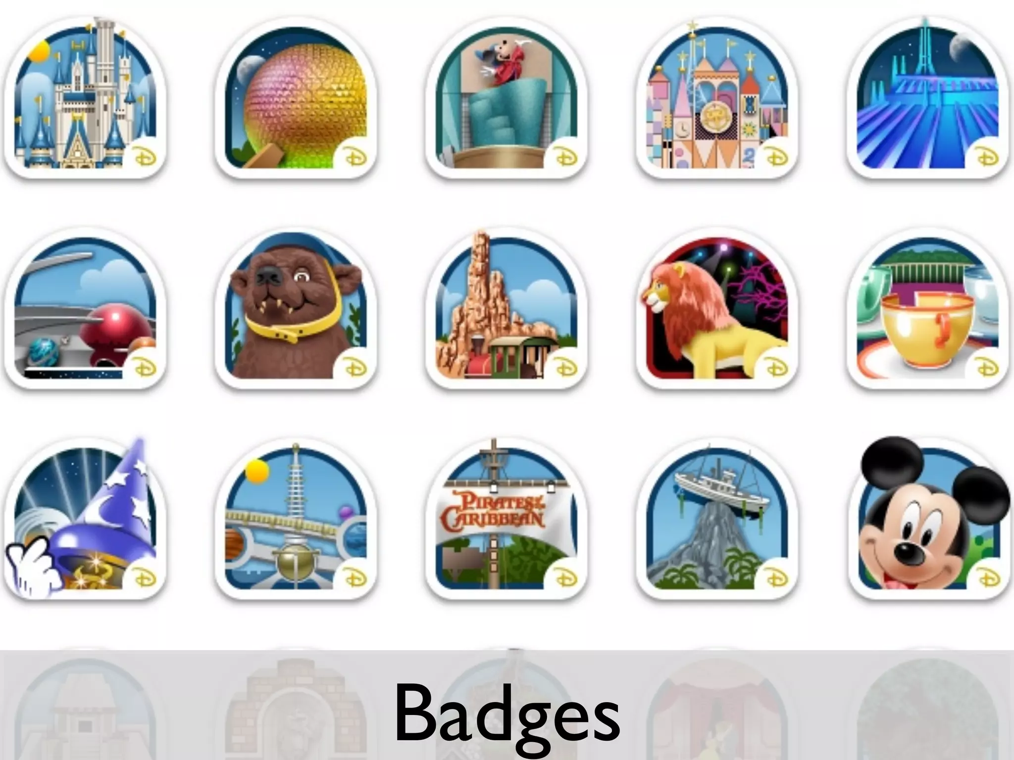 Badges
 